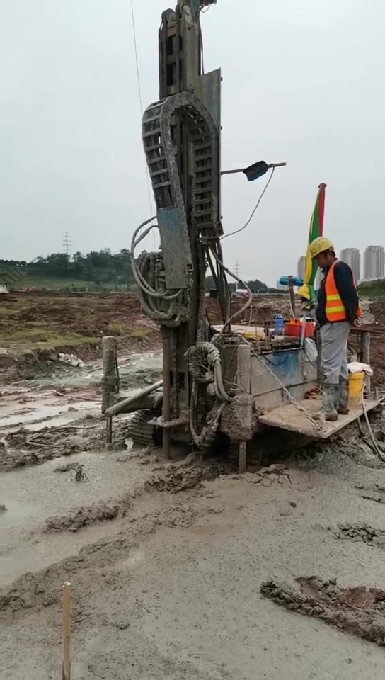 六安金寨县双管旋喷桩